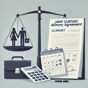 Calculating alimony in joint custody arrangements