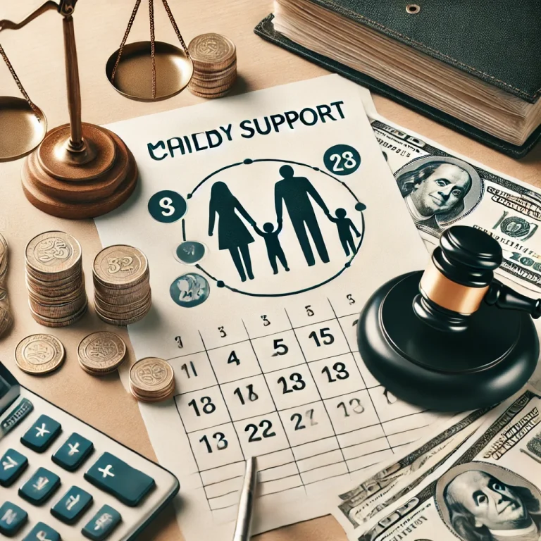 Calculation of monthly alimony for child support