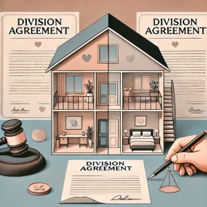 Dividing an apartment in a divorce settlement