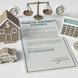 Importance of financial agreements in divorce