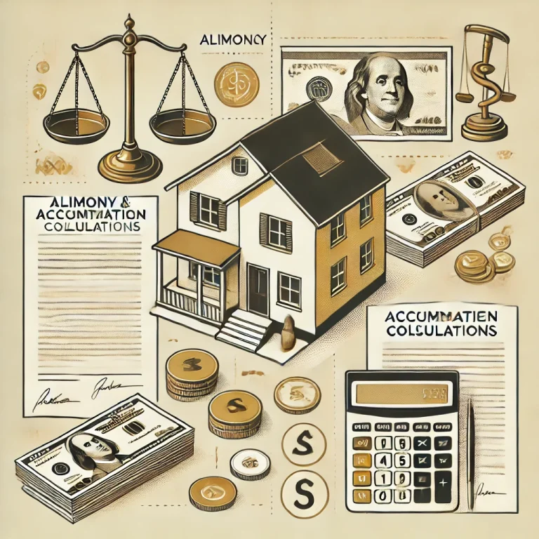 Income division for alimony calculation