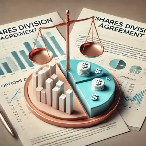 Options and shares division in divorce