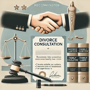 Recommended divorce lawyer